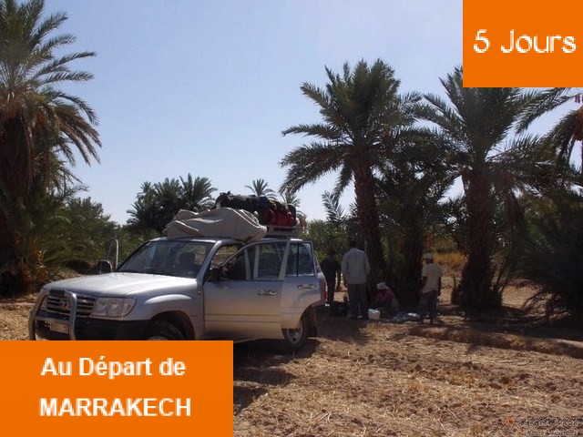 Circuit 5 jours Nomade libre Marrakech